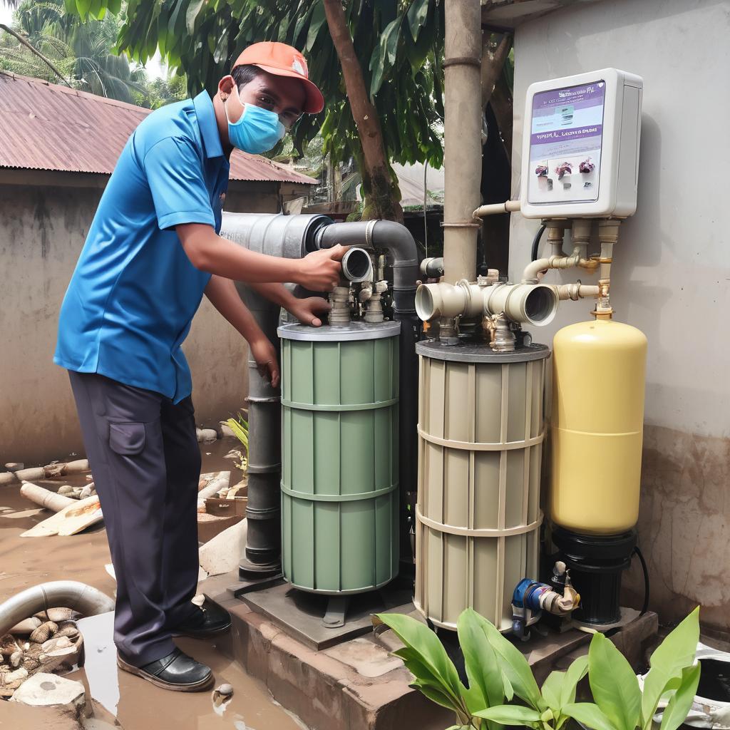 Filter Air Sumur dengan Teknologi Aerasi Memperbaiki Rasa dan Bau Air Anda